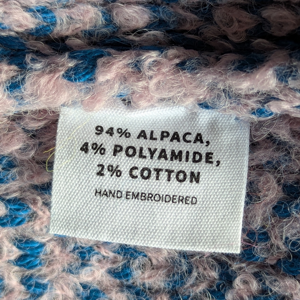 NWT Lingua Franca 'Whatever' Alpaca Blend Sweater - Picture 7 of 9